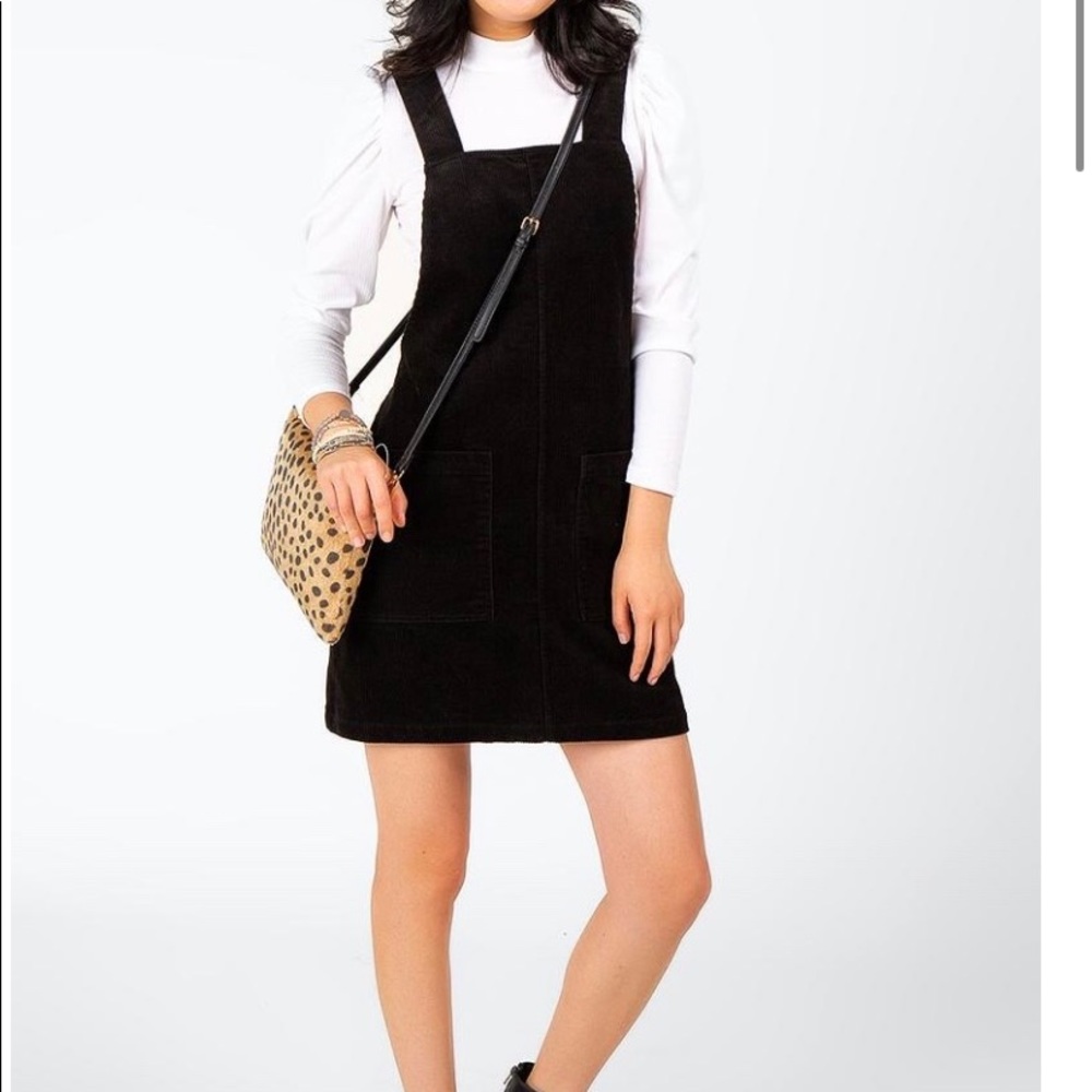 Fernanda front overall pocket dress